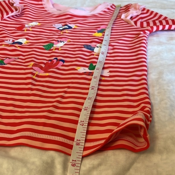 Hanna Andersson Striped Long Sleeve Rashguard Top - Picture 9 of 10